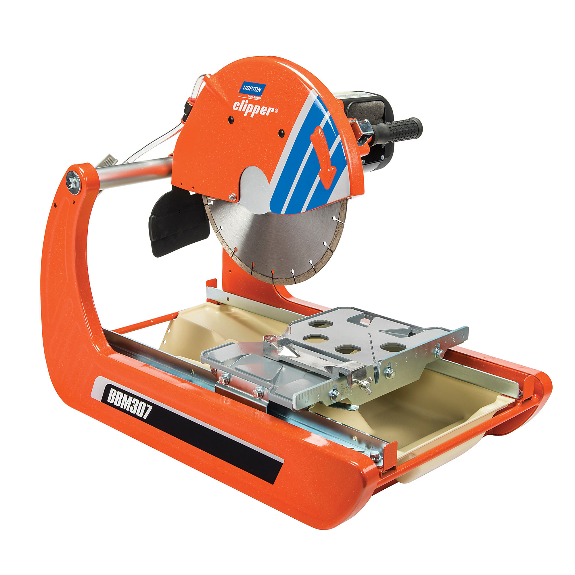 Norton Clipper Mini Masonary Saw | 14 In. | 3HP Carbon Brush Motor